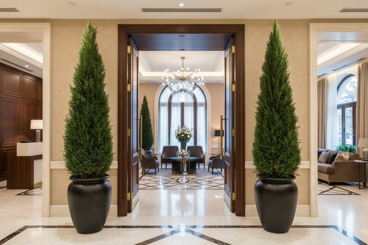 Preserved Emerald Green Arborvitae - 20" to 84" Tall - Image 2