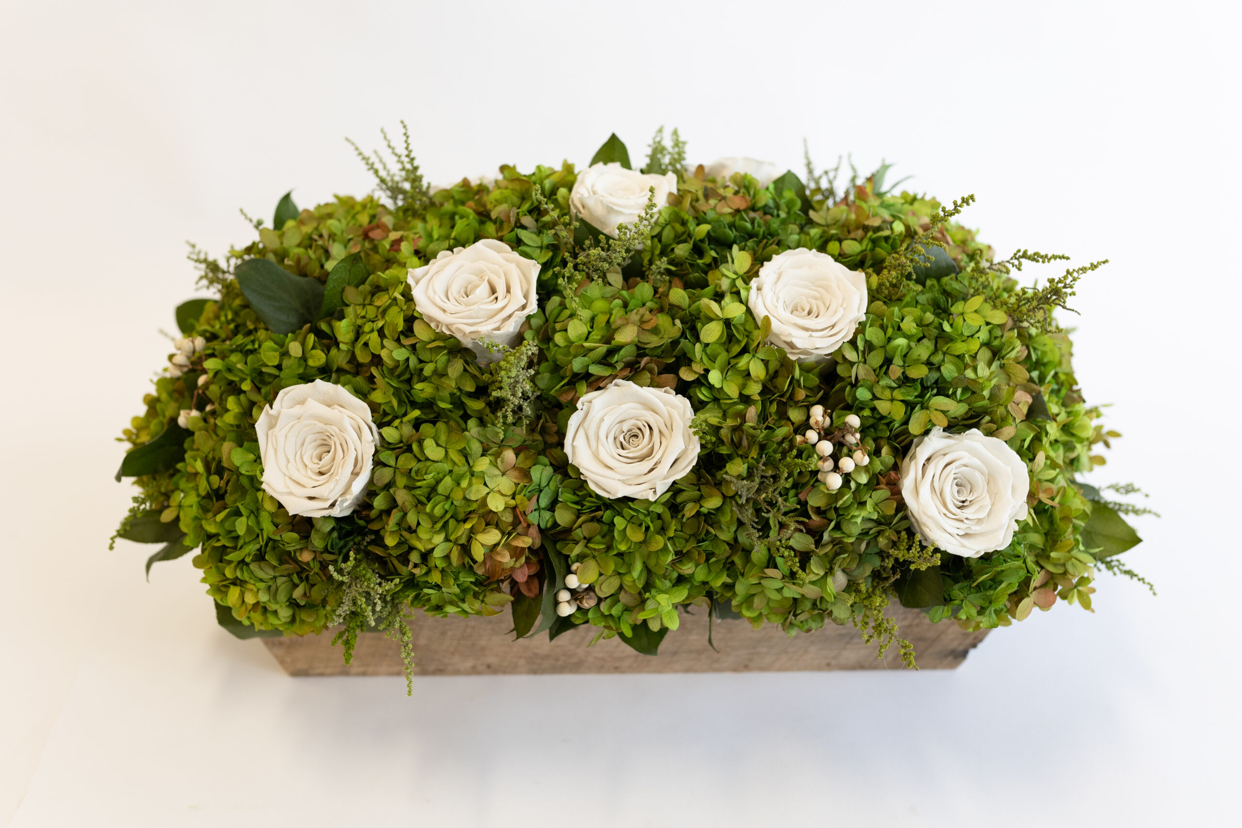 Vintage Floral in Dough Bowl - Image 2