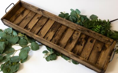 Long Wood Tray – 34″L – Made in USA