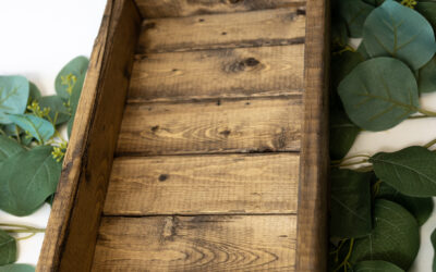 Small Wood Tray (min of 10)