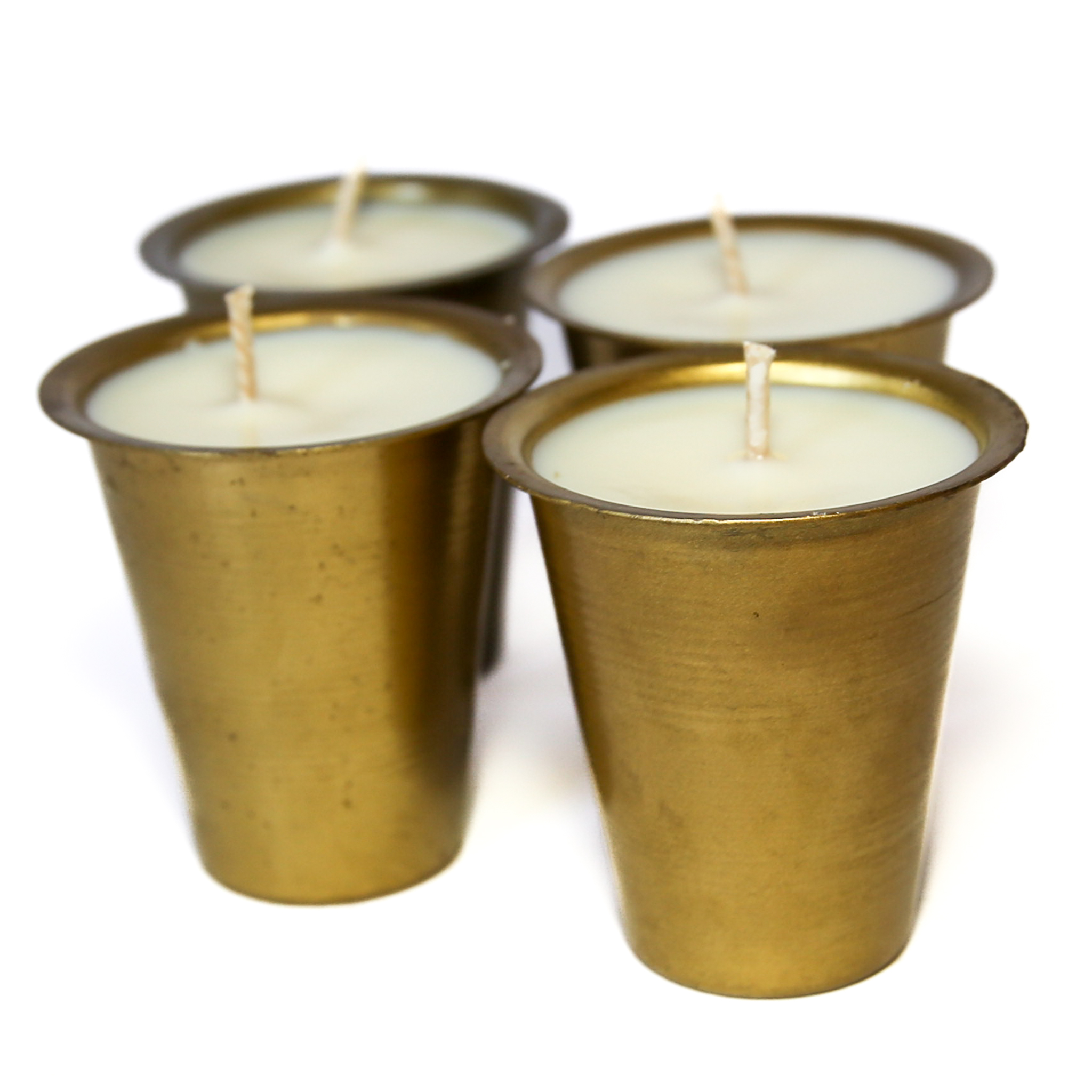 Sugar Mold 3" Candle Cup (Black and Gold) - Image 6