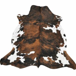 Tricolor Brazilian Cowhide Rug