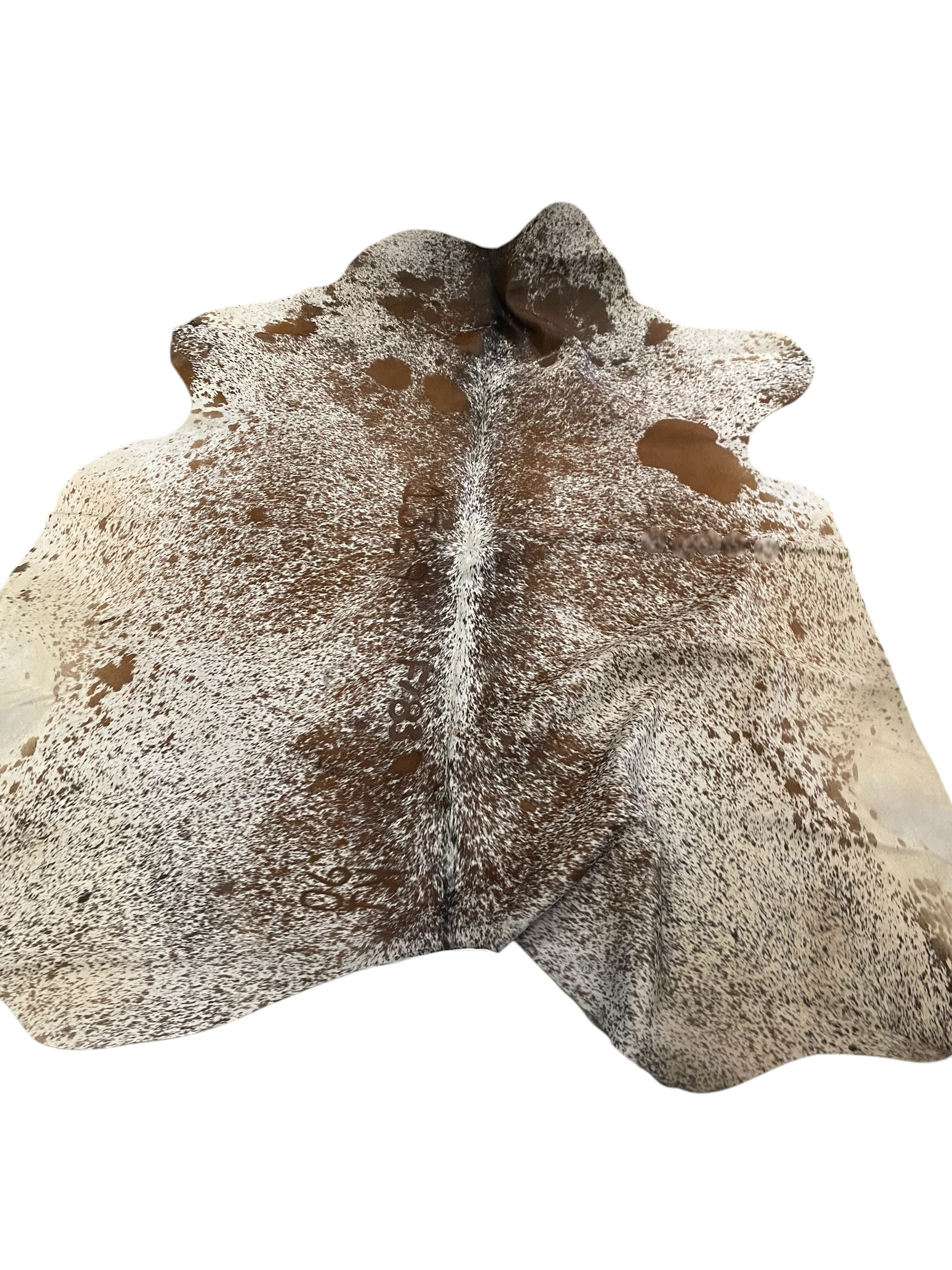 Salt & Pepper Brazilian Cowhide Rug - Image 4