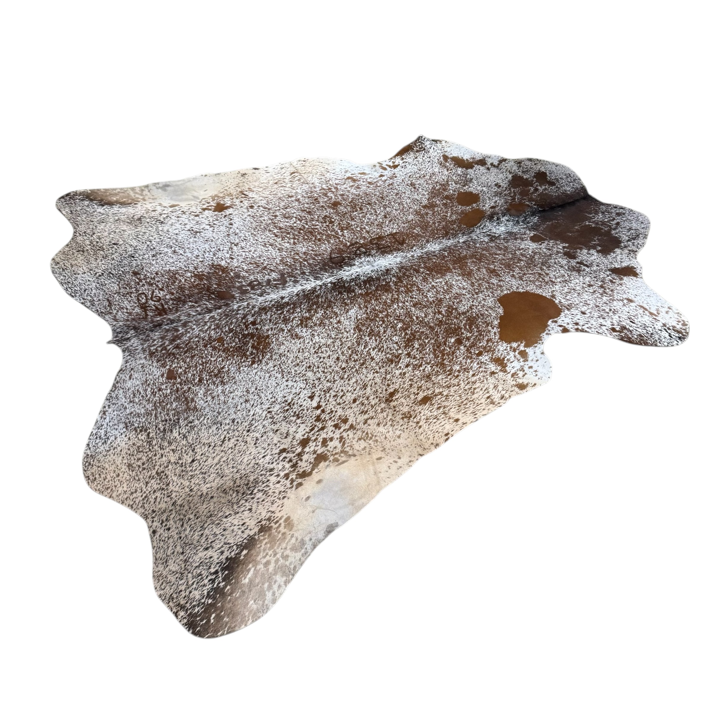 Salt & Pepper Brazilian Cowhide Rug - Image 5