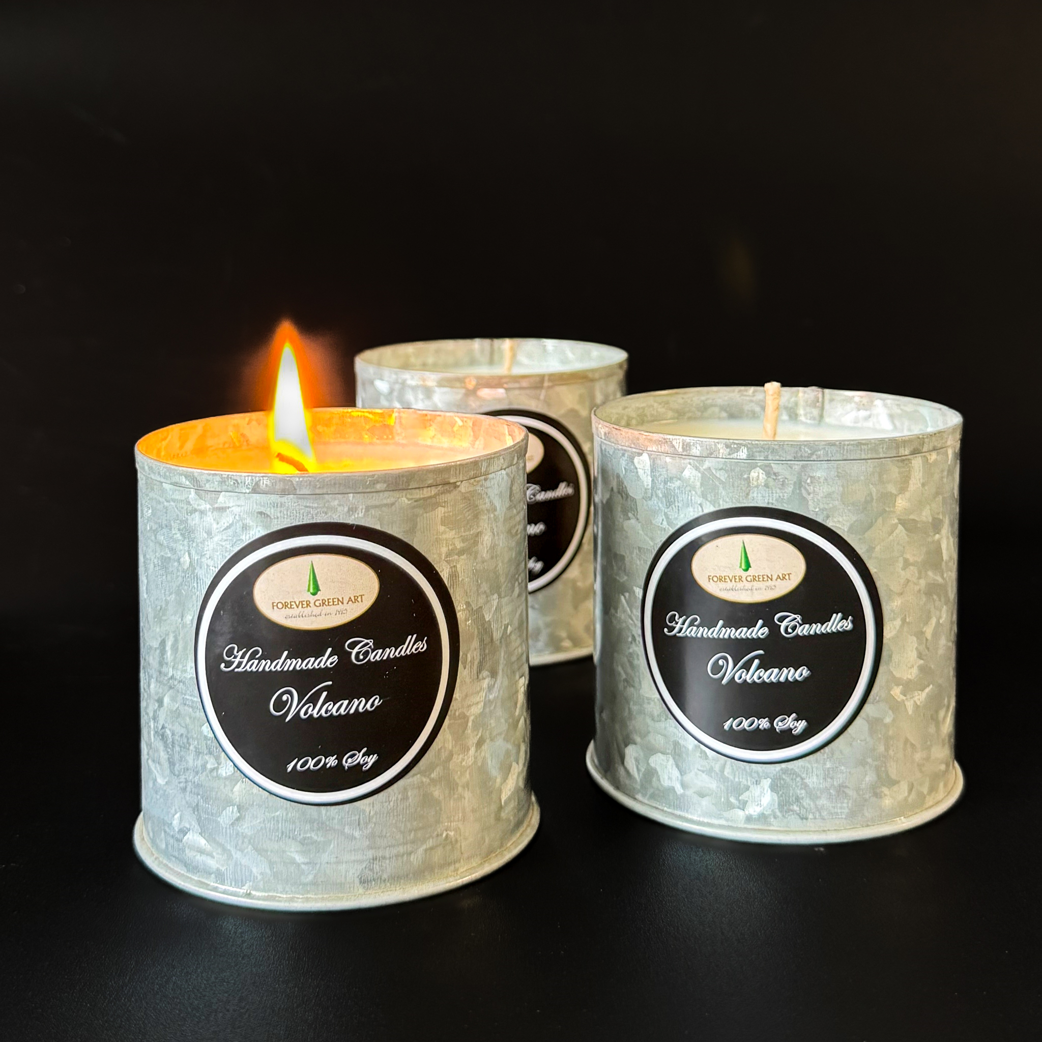 Gold & Silver 3"x3" Zinc Candle Cups - Image 4
