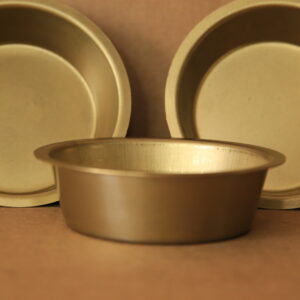 Decorative Cheese Mold Cups (Blk & Gold)
