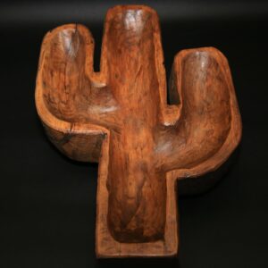 Cactus Wood Bowl
