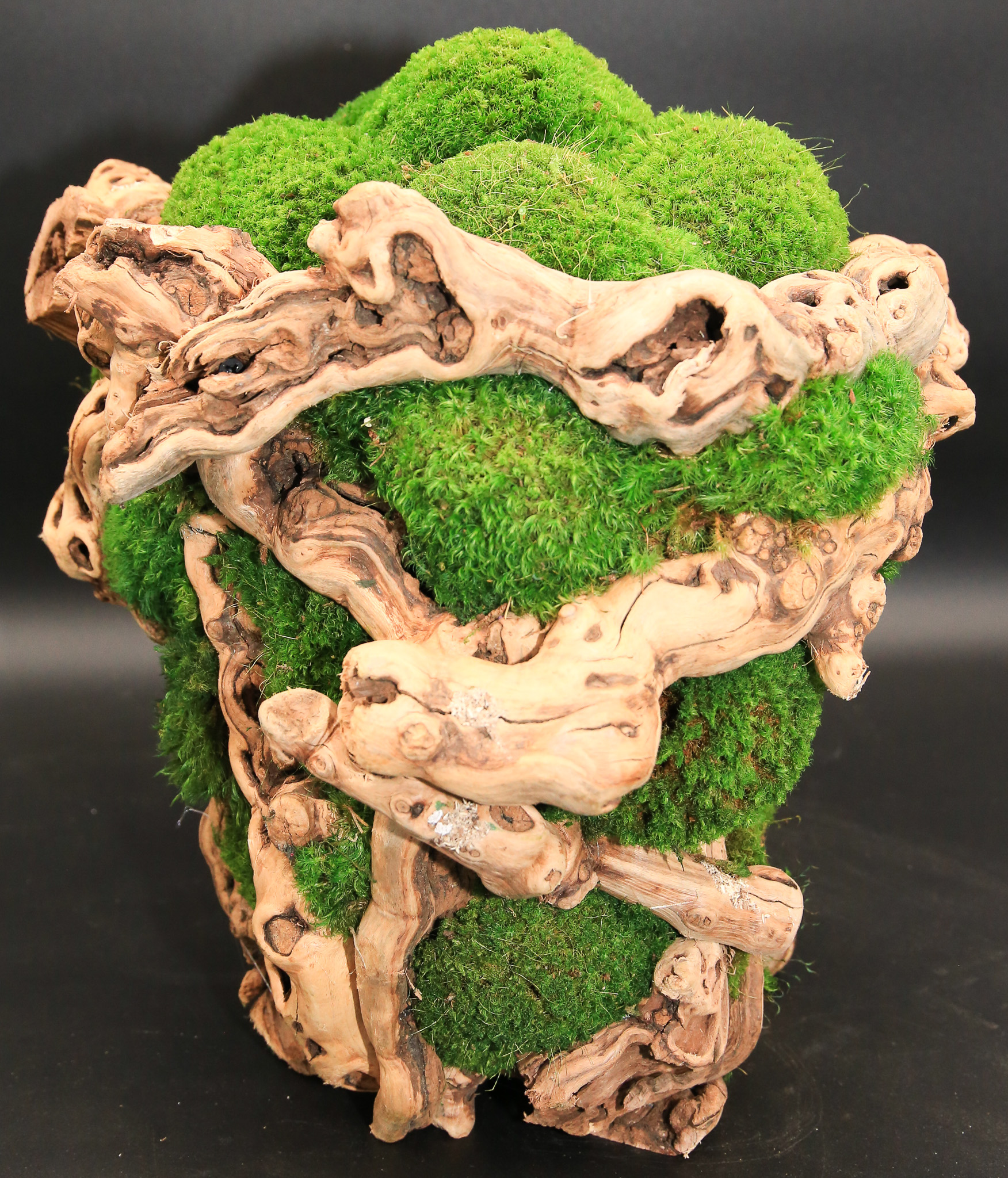 Mossed Grapevine Baskets (16", 14" & 12")