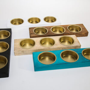 3-Hole Cheese Mold w/Cups