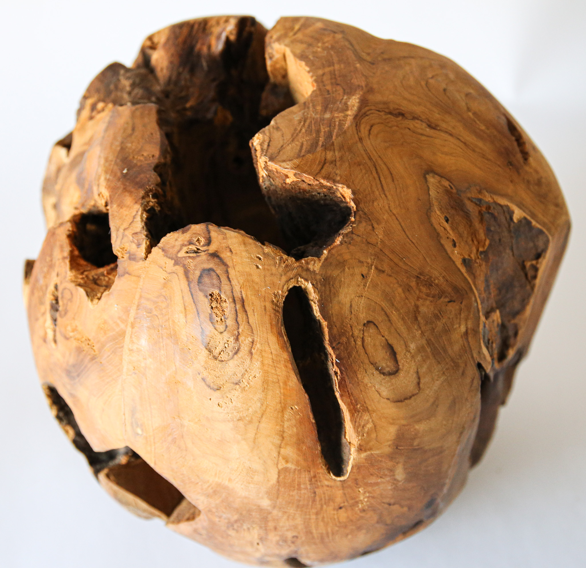 12" Teak Sphere (min of 2)