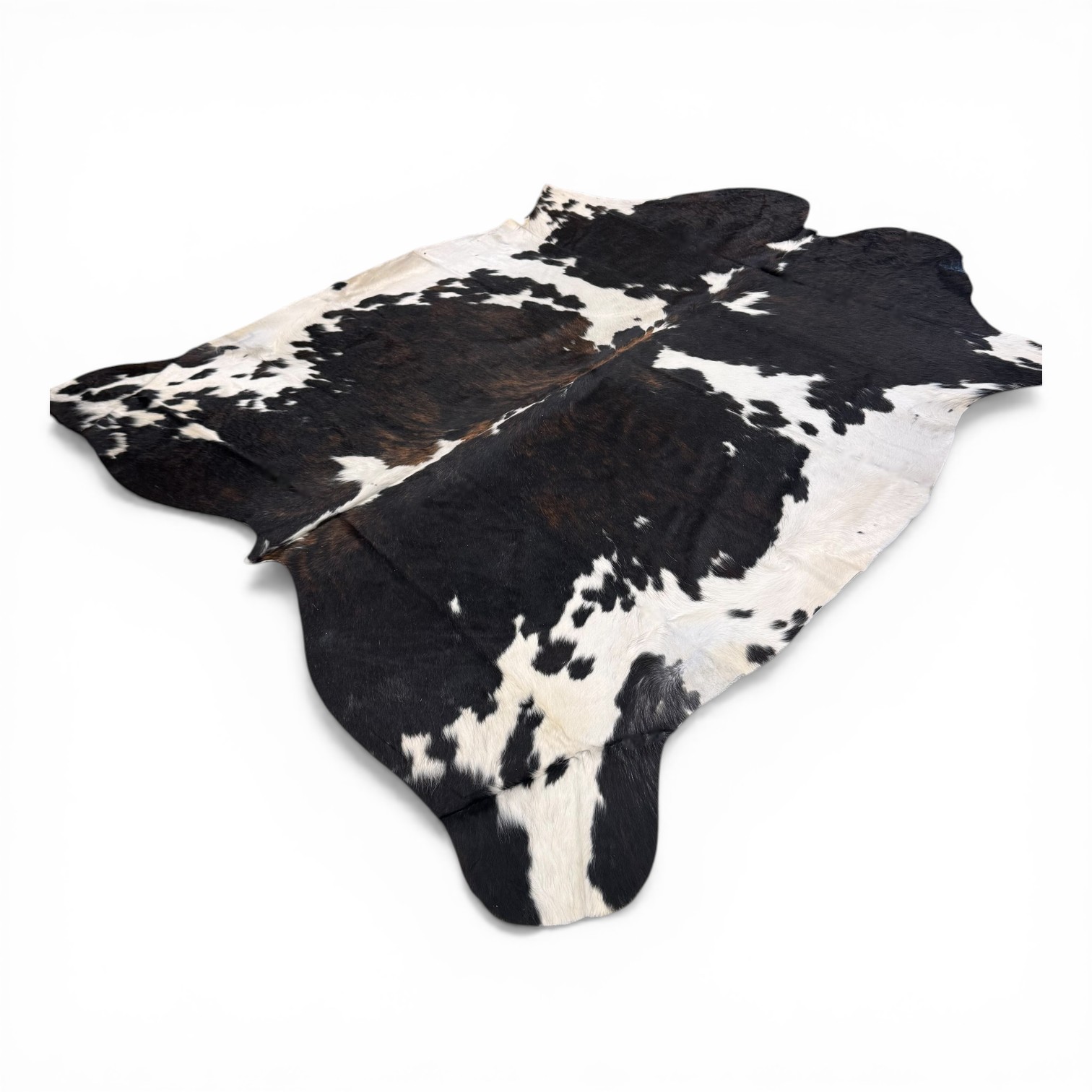 5-Piece Assorted Brazilian Cowhide Rug Bundle - Image 5