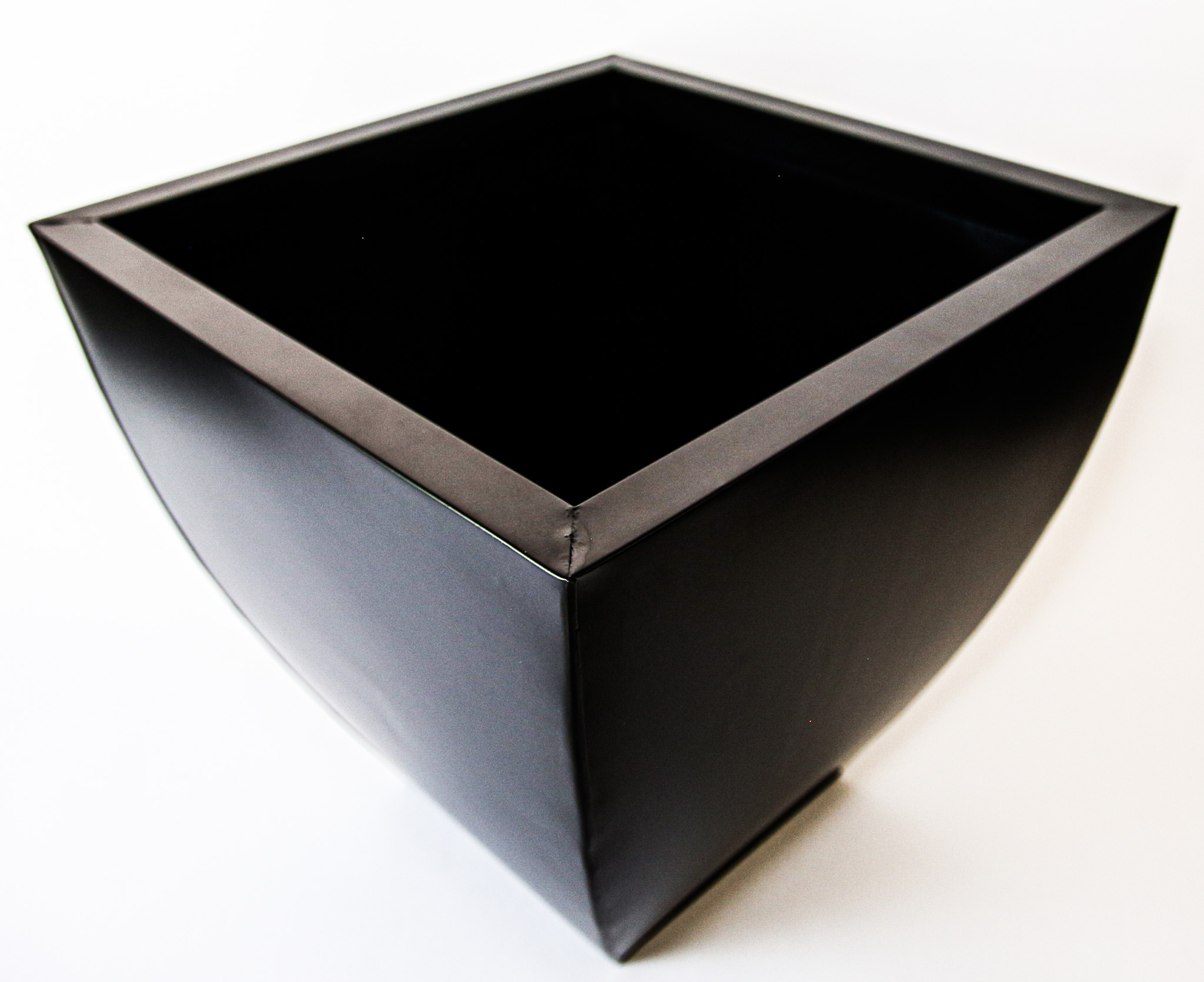 Azar Pot – Zinc Black Tapered Square (18x18x18) - Image 3
