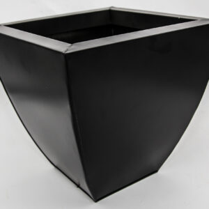 Azar Pot – Zinc Black Tapered Square (12x12x12)