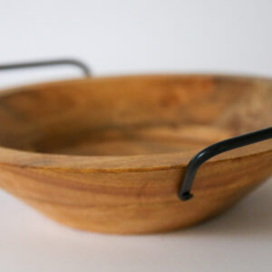 16" Round Food Safe Bowl with Handles