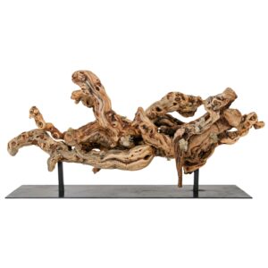 California Tumbled Grape Wood Root Sculpture - 24" Long