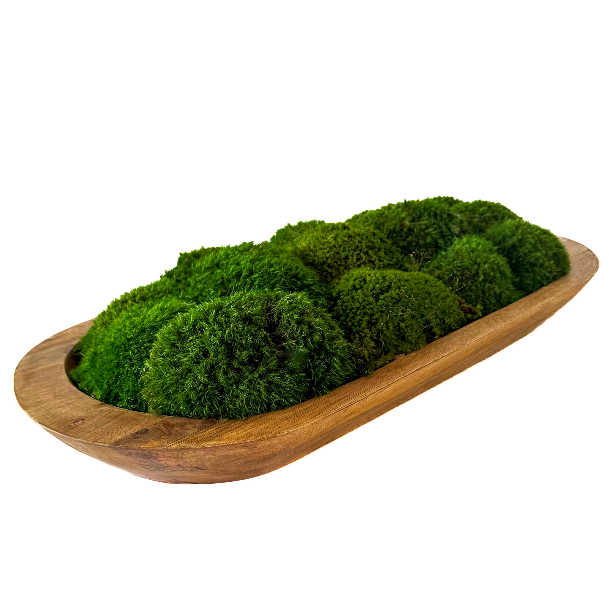 Moss Medium Mango Wood Bowl - Image 2