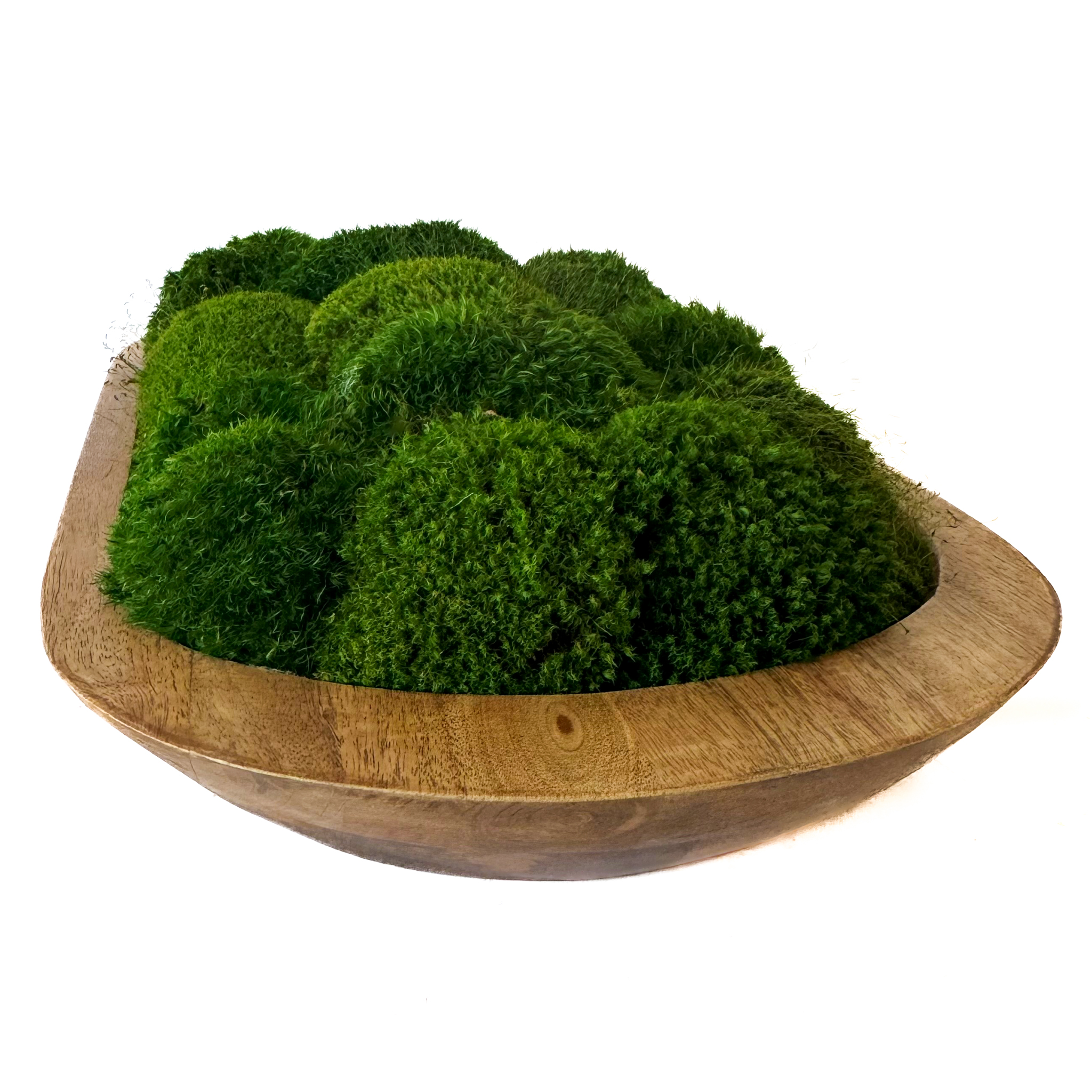 Moss Medium Mango Wood Bowl - Image 3