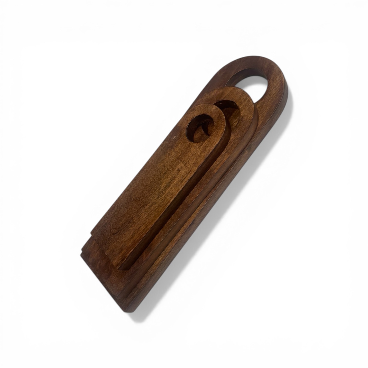 Mango Wood Charcuterie Board – Walnut Finish | S/M/L - Image 3