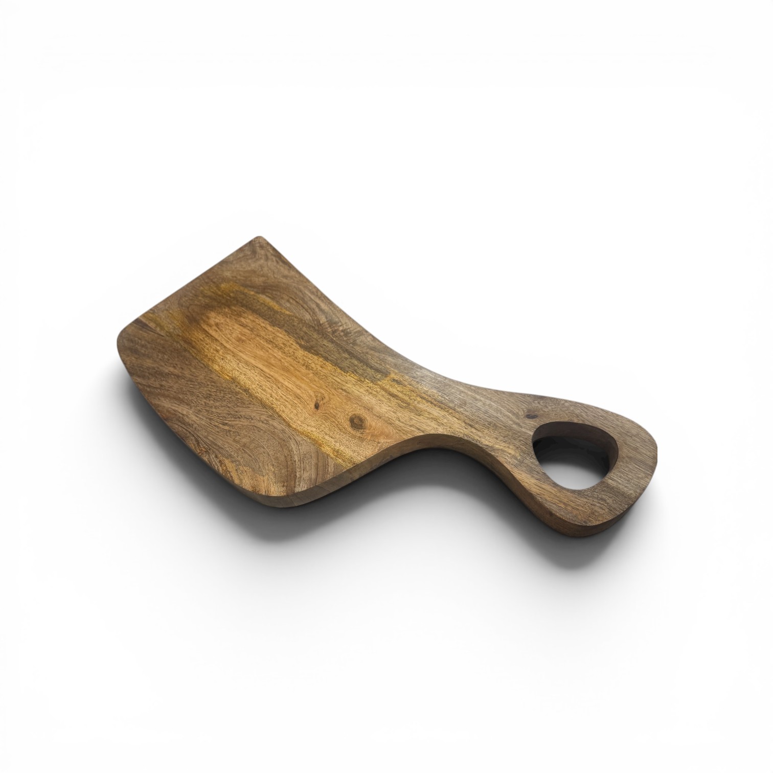 Nesting Mango Wood Cutting Board Duo - Image 4