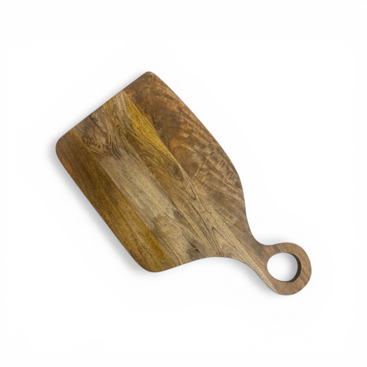 Nesting Mango Wood Cutting Board Duo - Image 5