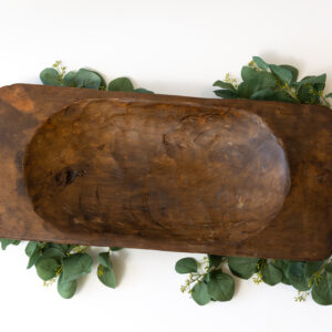 Classic Wood Dough Bowl