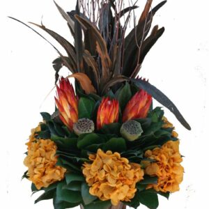 Fluted Golden Red Upright